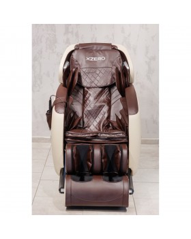 Массажное электрическое кресло XZERO Y9 SL Premium White+Brown кресло для отдыха с массажем-foto3