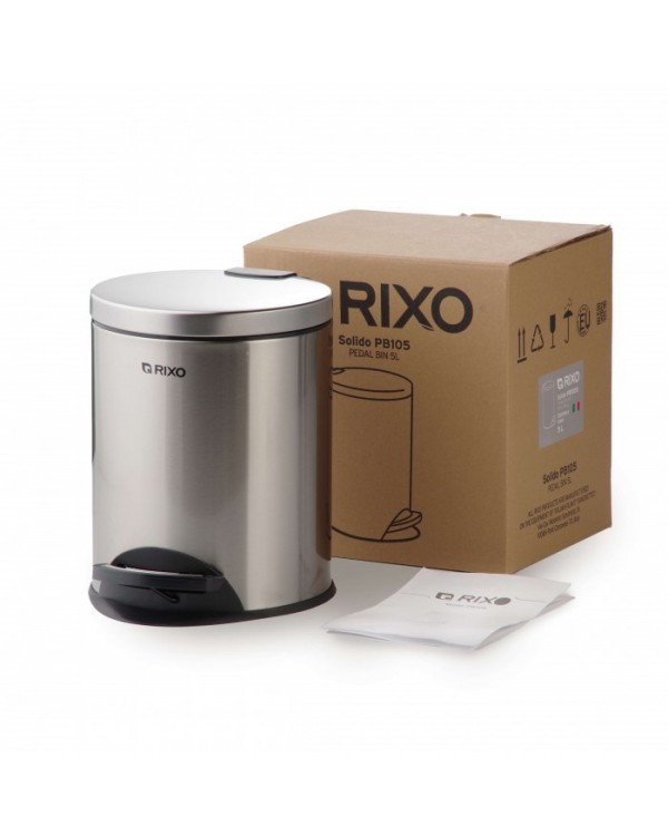 Відро для сміття з педаллю Rixo Solido PB105S