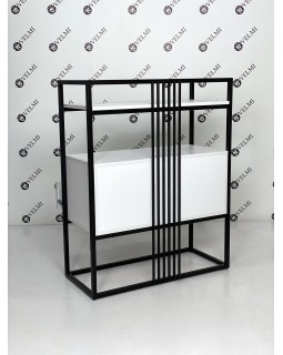Тумба витрина для салона Loft VM_71 стеллаж этажерка Monro косметологический с ящиками-foto5
