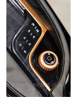 Розкладне масажне крісло Manzoku Helios Black з функцією витягування хребта-foto10
