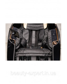 Раскладное массажное кресло Manzoku Helios Black с функцией вытягивания позвоночника-foto8