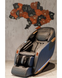 Багатофункціональне масажне крісло Manzoku Sakura Blue 12 автоматичних програм масажу Багатофункціональне масажне крісло Manzoku Sakura Blue 12 автоматичних програм масажу