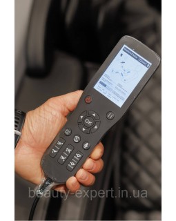 Многофункциональное массажное кресло Manzoku Sakura Blue 12 автоматических программ массажа-foto10
