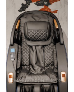 Многофункциональное массажное кресло Manzoku Sakura Blue 12 автоматических программ массажа-foto7