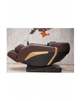 Масажне крісло Manzoku Aqua Brown розкладне крісло з масажем з функцією Zero-Gravity-foto6
