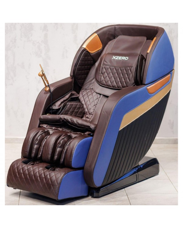 Масажне розкладне крісло XZERO LS 35 4D Blue крісло з масажем з функцією автоматичного визначення форми тіла Масажне розкладне крісло XZERO LS 35 4D Blue крісло з масажем з функцією автоматичного визначення форми тіла