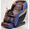 Массажное раскладное кресло XZERO LS 35 4D Blue кресло с массажем с функцией автоматического определения формы