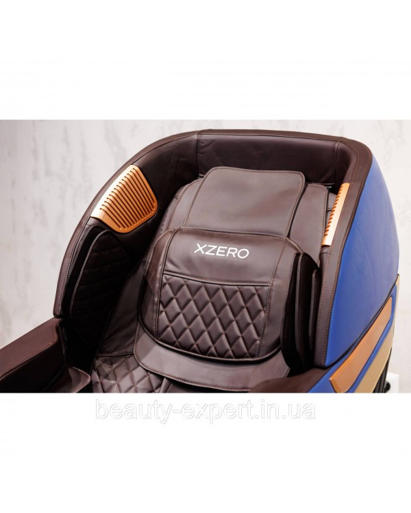 Массажное раскладное кресло XZERO LS 35 4D Blue кресло с массажем с функцией автоматического определения формы Массажное раскладное кресло XZERO LS 35 4D Blue кресло с массажем с функцией автоматического определения формы