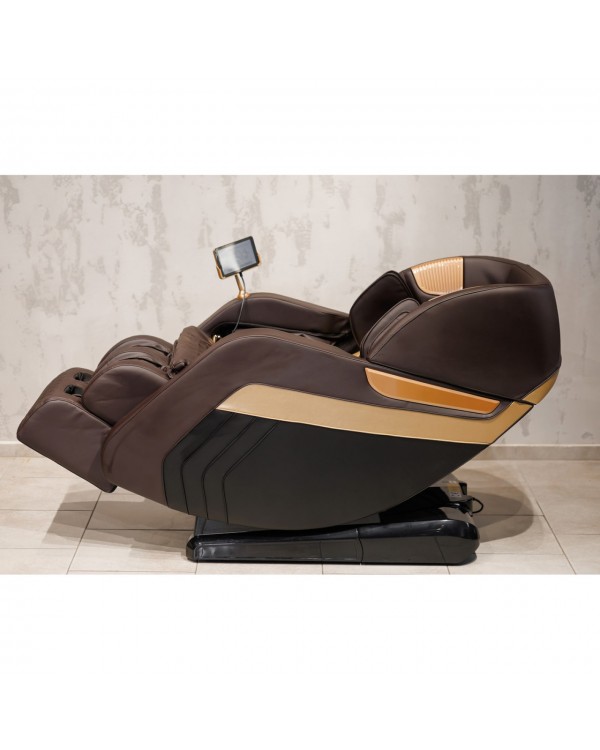Масажне крісло XZERO LS 35 4D Brown крісло для відпочинку 8 режимів масажу Масажне крісло XZERO LS 35 4D Brown крісло для відпочинку 8 режимів масажу
