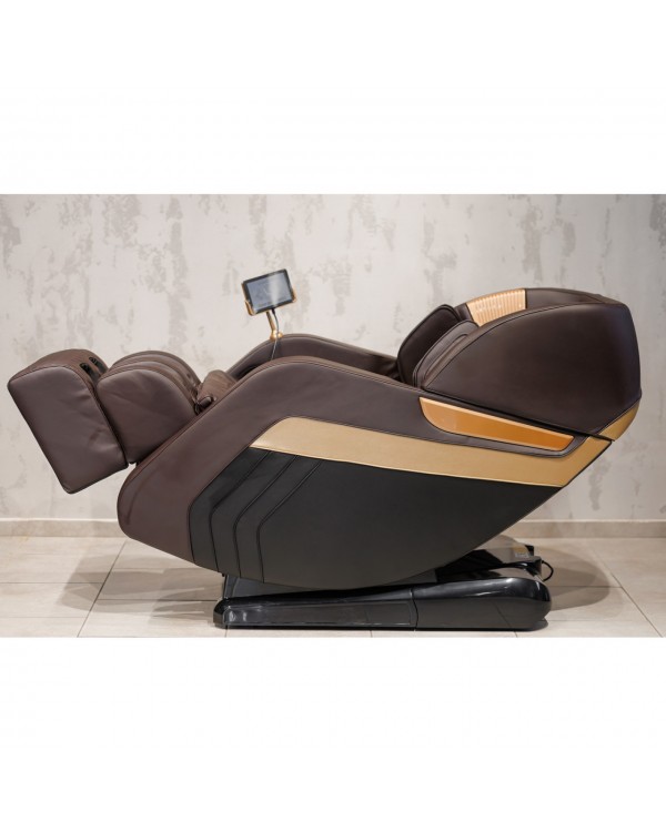 Масажне крісло XZERO LS 35 4D Brown крісло для відпочинку 8 режимів масажу Масажне крісло XZERO LS 35 4D Brown крісло для відпочинку 8 режимів масажу