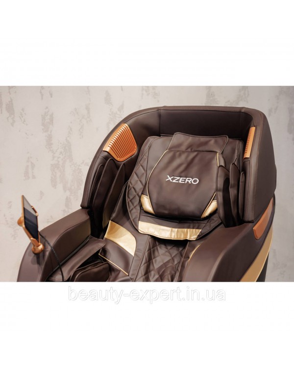 Массажное кресло XZERO LS 35 4D Brown кресло для отдыха 8 режимов массажа Массажное кресло XZERO LS 35 4D Brown кресло для отдыха 8 режимов массажа