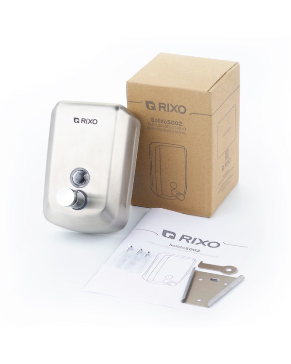Дозатор рідкого мила Rixo Solido S002 Дозатор рідкого мила Rixo Solido S002