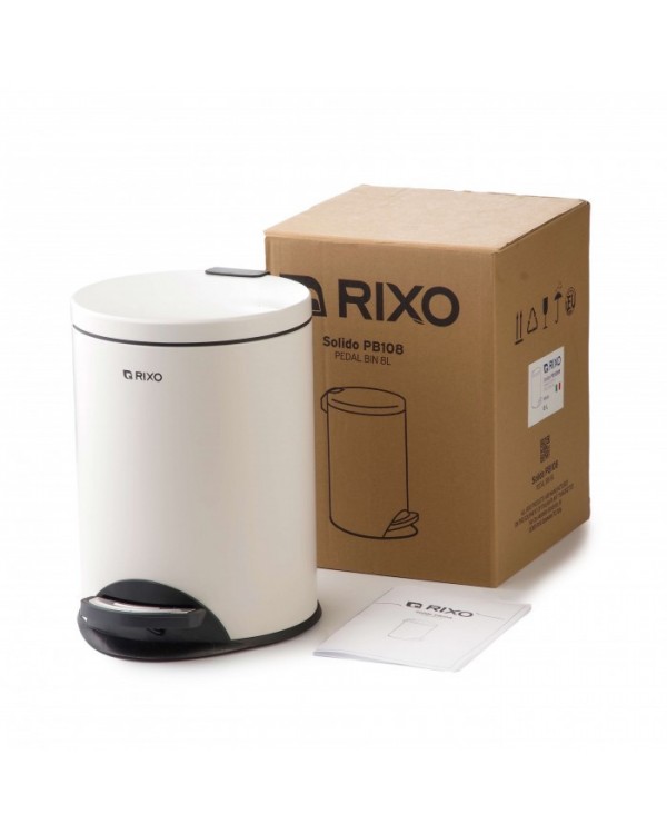 Відро для сміття з педаллю Rixo Solido PB108W