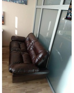 Диван для зоны ожидания VIZIT COMFORT 208×95×82 с мягкими подлокотниками-foto6