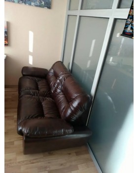 Диван для зони очікування VIZIT COMFORT 208×95×82 з м'якими підлокітниками-foto6