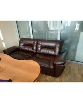 Диван для зони очікування VIZIT COMFORT 208×95×82 з м'якими підлокітниками-foto7