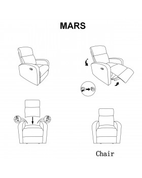 MARS VELVET — мягкое раскладное кресло-реклайнер с ручным механизмом для расслабления дома-foto7