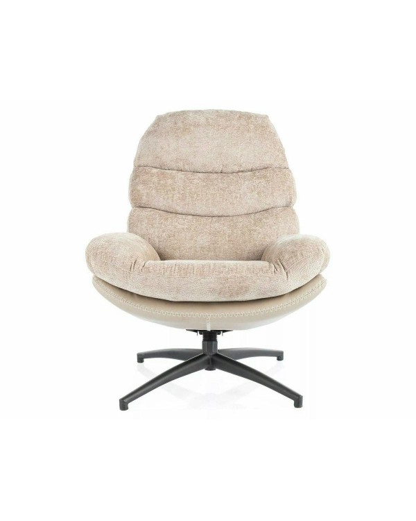 Крісло поворотне з качанням GISELLE комфортне та стильне для зони відпочинку спальні або приймальної