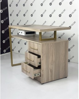 Маникюрный стол однотумбовый Loft AURA: 110*80*50 см компактный столик для мастера маникюра VM163-foto5