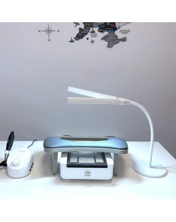 Настольная лампа с двойной головкой DuoLight 6020 — идеальна для работы учебы и творчества-foto7