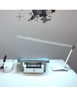 Гибкая настольная лампа FlexiLight 6028-2, 14 Вт идеальна для маникюра визажа офиса учебы-foto4