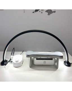 Профессиональная арочная лампа Arch Beauty Desk Lamp 9100 — 30 Вт, сенсор, 3 режима света-foto4