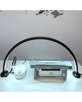 Профессиональная арочная лампа Arch Beauty Desk Lamp 9100 — 30 Вт, сенсор, 3 режима света-foto5