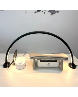 Профессиональная арочная лампа Arch Beauty Desk Lamp 9100 — 30 Вт, сенсор, 3 режима света-foto6