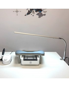 Поворотна LED-лампа Flexi-Arm 6028 із затискачем, 8 Вт для майстрів косметологів студентів офісу-foto4