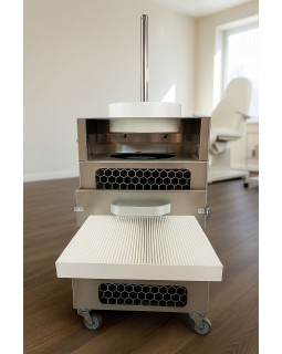 Професійна витяжка FUSION PLUS PREMIUM з LED-підсвічуванням та гнучкою гофрою для майстра манікюру та педикюру-foto3