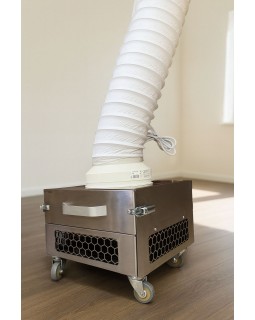 Професійна витяжка FUSION PLUS PREMIUM з LED-підсвічуванням та гнучкою гофрою для майстра манікюру та педикюру-foto4