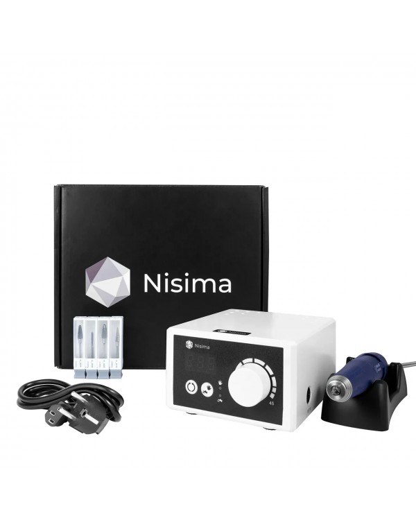 Фрезер Nisima Pure 45k - 100 Вт, 45 000 об/хв для манікюру педикюру та подології