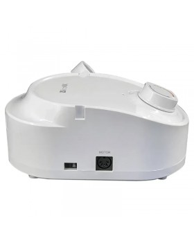Профессиональный фрезер для маникюра Micro-NX 201n белый с легкой металлической ручкой 100Q и обдувом-foto4