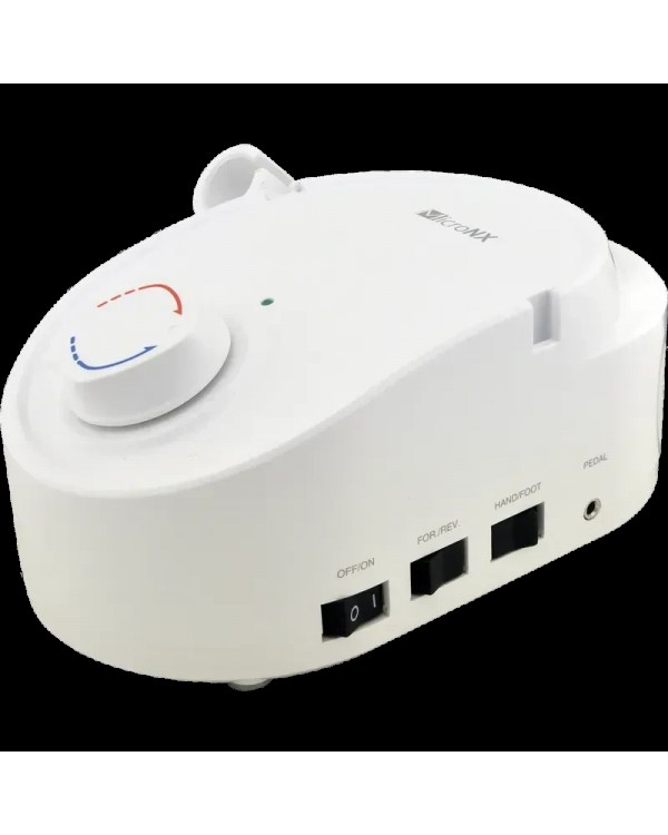 Надійний потужний фрезер Micro-NX 201n, 50 Вт 35 000 об/хв з обдувом та ручкою 100cp Надійний потужний фрезер Micro-NX 201n, 50 Вт 35 000 об/хв з обдувом та ручкою 100cp
