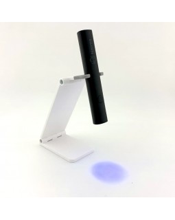 Аккумуляторный УФ-фонарик Nisima для маникюра черный с подставкой и USB зарядкой-foto3