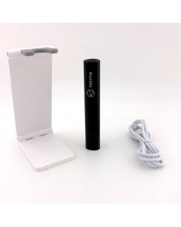 Аккумуляторный УФ-фонарик Nisima для маникюра черный с подставкой и USB зарядкой-foto4