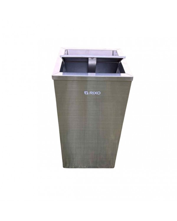 Кошик для сміття підлоговий з поворотною кришкою Rixo Solido WB056SL Кошик для сміття підлоговий з поворотною кришкою Rixo Solido WB056SL