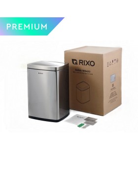 Універсальне відро для сміття 20л із поворотною кришкою Rixo Solido WB420S-foto7