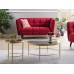 Сучасний диван для очікування CASTELLO 2 VELVET BL.59 з ніжками венге двомісний для клієнтів Сучасний диван для очікування CASTELLO 2 VELVET BL.59 з ніжками венге двомісний для клієнтів