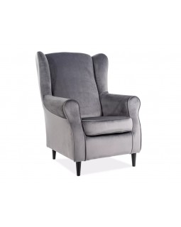 Крісло для гостей BARON VELVET BL.14 комфортне крісло для спальні та зони очікування