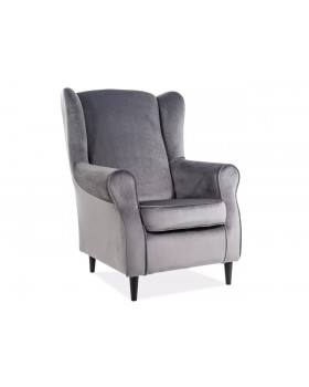 Крісло для гостей BARON VELVET BL.14 комфортне крісло для спальні та зони очікування Крісло для гостей BARON VELVET BL.14 комфортне крісло для спальні та зони очікування