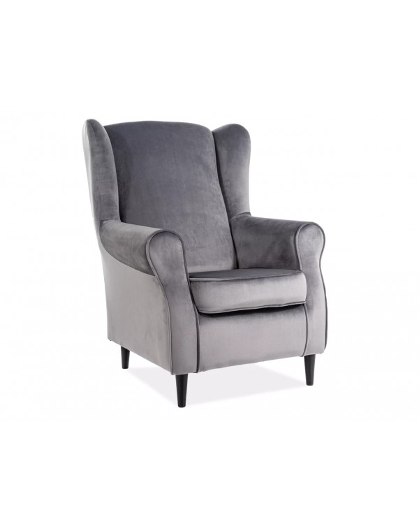 Крісло для гостей BARON VELVET BL.14 комфортне крісло для спальні та зони очікування Крісло для гостей BARON VELVET BL.14 комфортне крісло для спальні та зони очікування