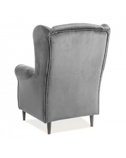 Крісло для гостей BARON VELVET BL.14 комфортне крісло для спальні та зони очікування-foto3