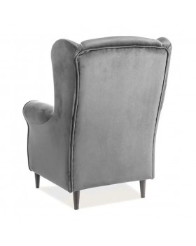 Крісло для гостей BARON VELVET BL.14 комфортне крісло для спальні та зони очікування-foto3