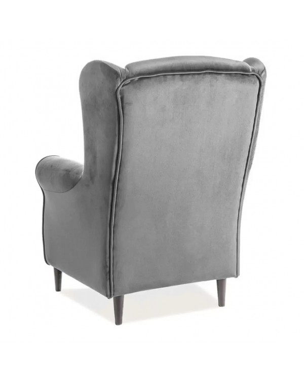 Крісло для гостей BARON VELVET BL.14 комфортне крісло для спальні та зони очікування Крісло для гостей BARON VELVET BL.14 комфортне крісло для спальні та зони очікування