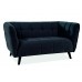 Диван для кабінету CASTELLO 2 VELVET BL.19 двомісний диван для клієнтів та гостей