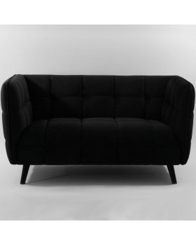 Диван для кабінету CASTELLO 2 VELVET BL.19 двомісний диван для клієнтів та гостей-foto3