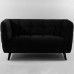 Диван для кабінету CASTELLO 2 VELVET BL.19 двомісний диван для клієнтів та гостей