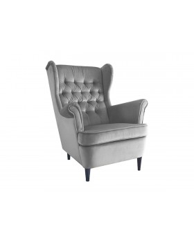 М'яке крісло Harry Velvet BL.14 комфортне крісло з високою спинкою для вітальні кабінету або студії краси М'яке крісло Harry Velvet BL.14 комфортне крісло з високою спинкою для вітальні кабінету або студії краси