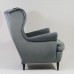 М'яке крісло Harry Velvet BL.14 комфортне крісло з високою спинкою для вітальні кабінету або студії краси М'яке крісло Harry Velvet BL.14 комфортне крісло з високою спинкою для вітальні кабінету або студії краси